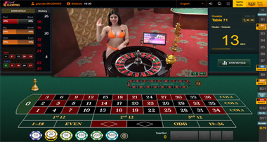Roulette จาก Sexy Gaming Casino
