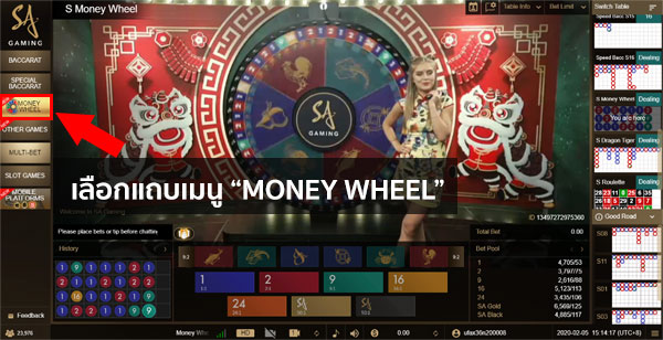 Money Wheel SA Game